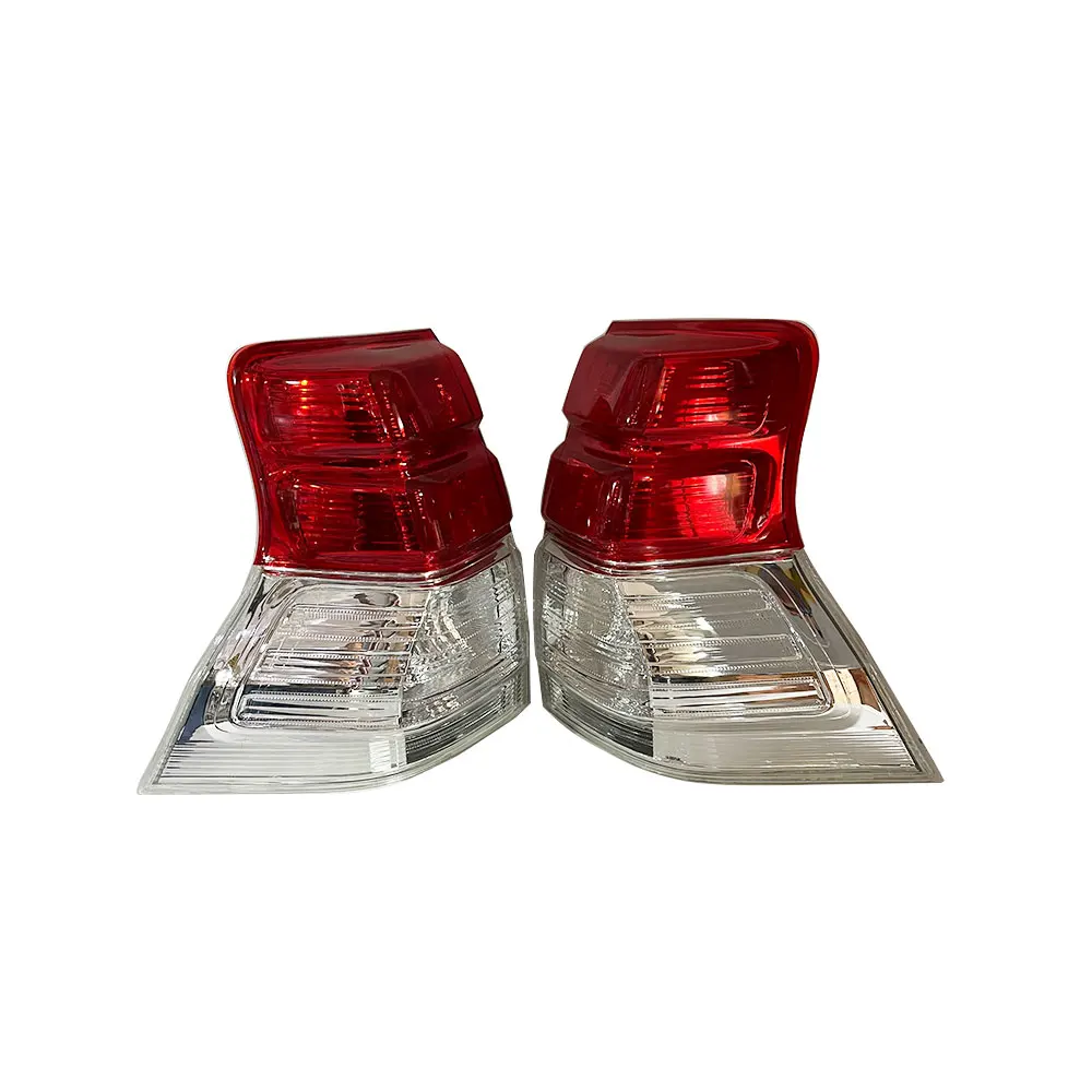 A Pair Car Rear Lights For Toyota Land Cruiser Prado 2009 to 2013  GDJ150L GRJ150L TRJ150L  J150 Tail Lamp 1KD 2TR