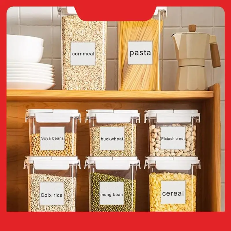 

60 Pack Self Adhesive Label Holder Card Pockets Card Holder For Organizing And Protecting For Note Cards And Library Cards