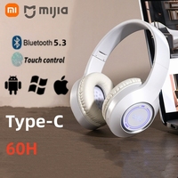 Xiaomi Wireless Headphones Bluetooth 5.3 Portable Earphone For Samsung Iphone Stereo Hifi Headset Game Earbuds With Mic