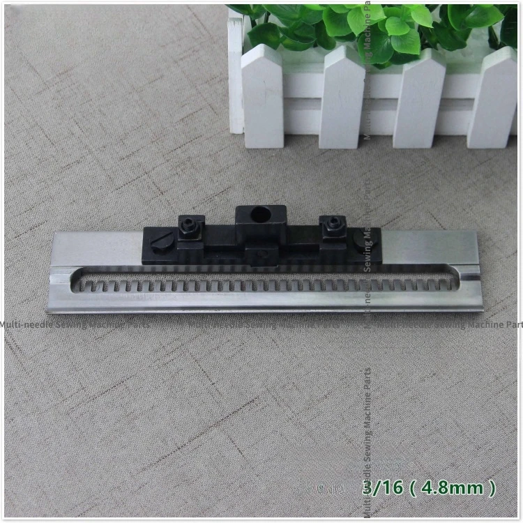 

1 комплект, 33-игла, 3/16, 4,8 мм, прижимная лапка с высокой и низкой компенсацией для многоигольной промышленной швейной машины Qingliu