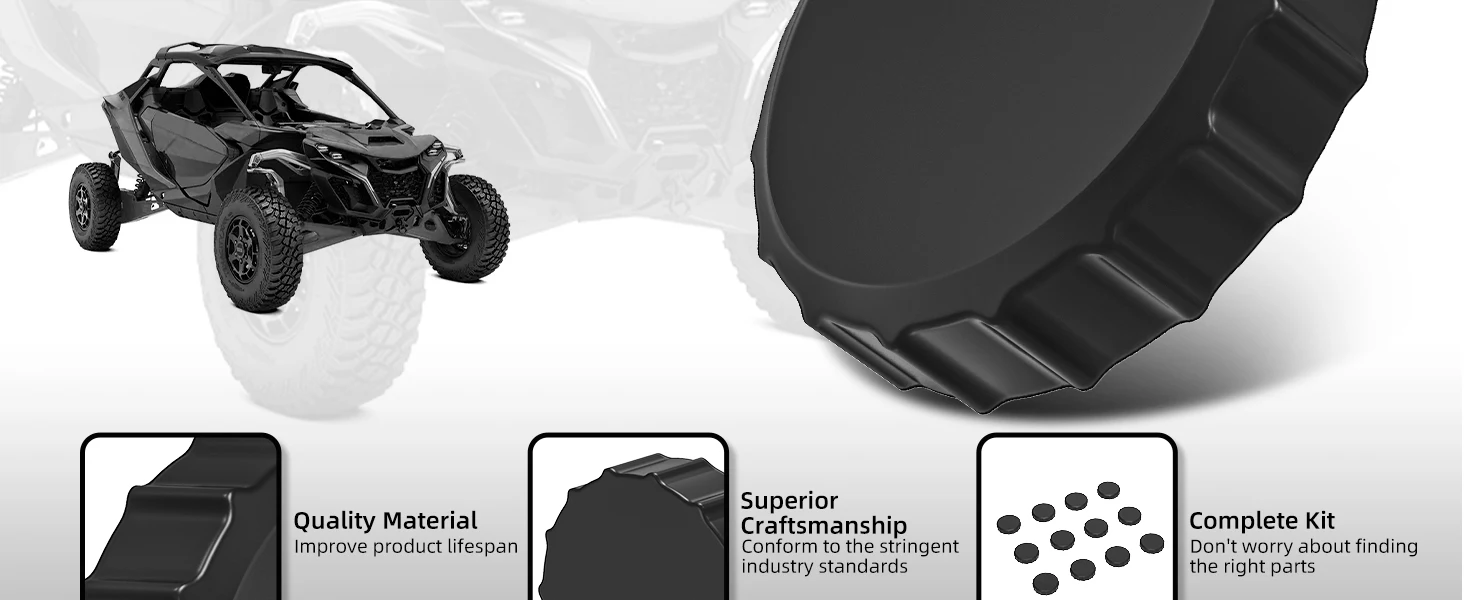 NICECNC Primärkupplungs-Knopf- und Kupplungsschuh-Kits für Can-Am UTV, passend für Can-Am Maverick X3 1000, OUTLANDER MAX 450, 500, 650, 800R – Detail 2