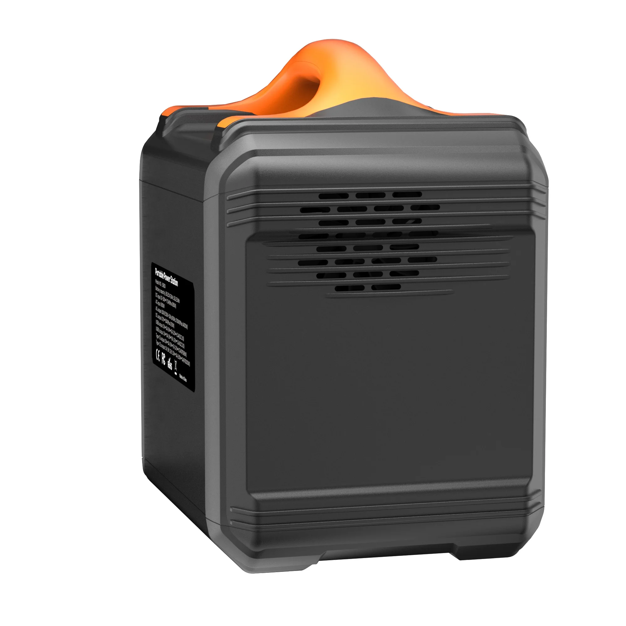 Newsmy Portable Solar Generator with Battery Capacity Energy Monitoring Function for Off-grid Living Long-lasting Power Station