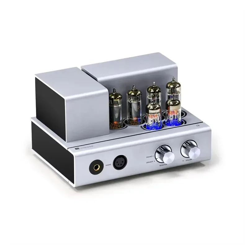 AMXEKR MUZISHARE I3 Vacuum Tube Power Amplifier Headphone Amplifier Bluetooth HIFI Class A Tube Amplifier Speaker Protection