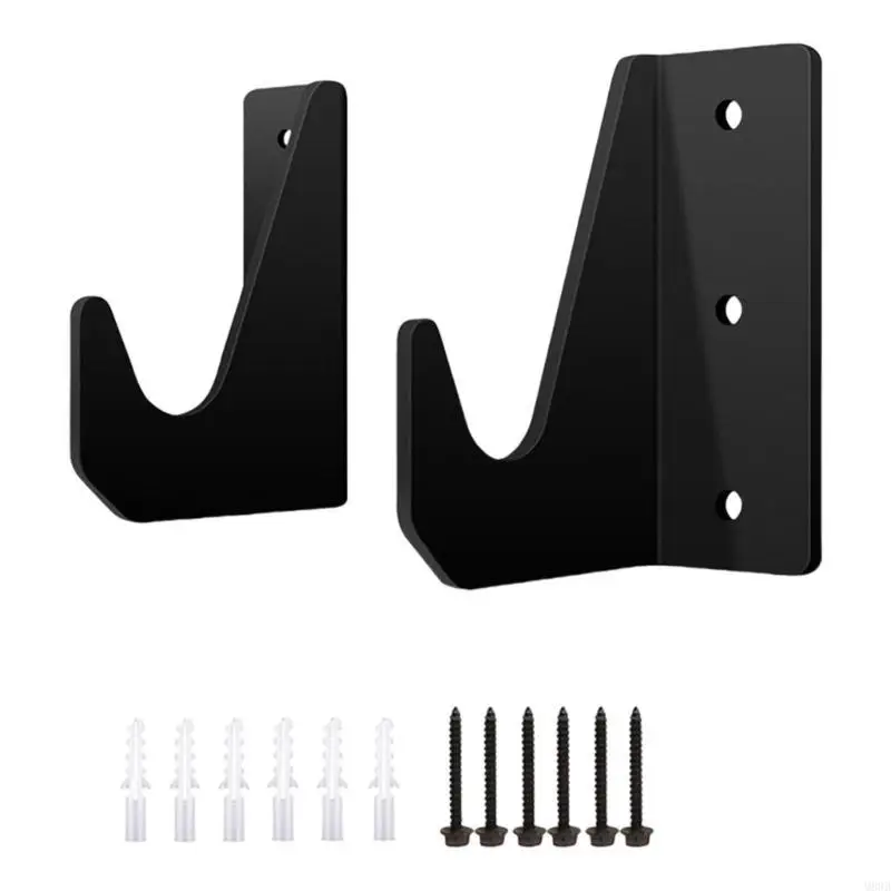 

2pcs Floor Jacked Stand Holders Wall Mounted Garage Tool Organizers Rack