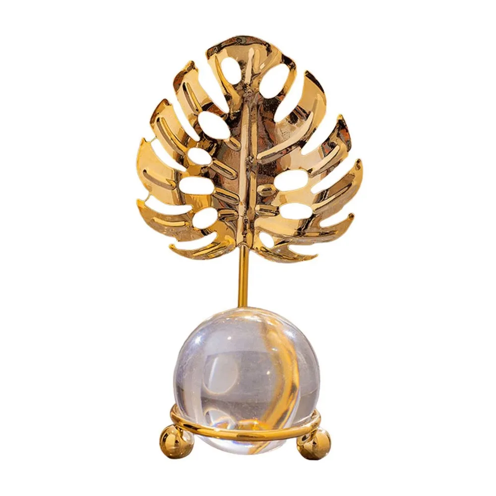 

Изысканное мастерство, украшения в виде листьев, нержавеющие, нескользящие, хрустальные, украшение для стола, роскошные, износостойкие