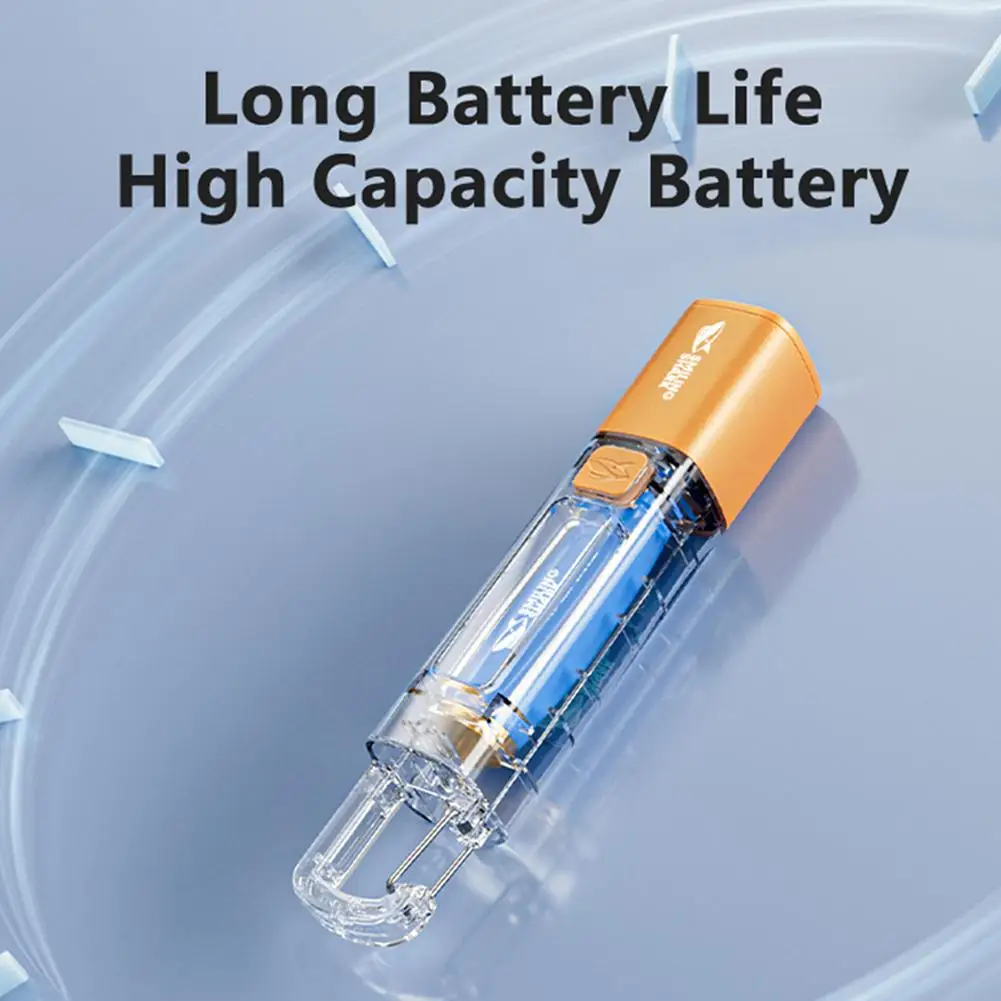 Portable High Brightness Colorful Flashlight With Lock Buckle Telescopic Zoom Camping Flashlight With Three Level Adjustment