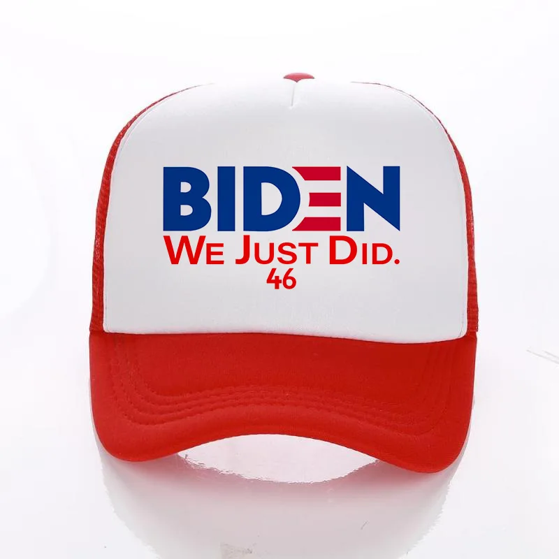 1 pc Unisex Baseball cap adjustable America 2020 US presidential election Biden we just did Sun Visor Hats USA Flag caps