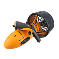 Camoro Underwater Motor Sea Scooter 300-500W Scuba Diving Equipment Mini Water Scooter Underwater Propeller RC Submarine Booster