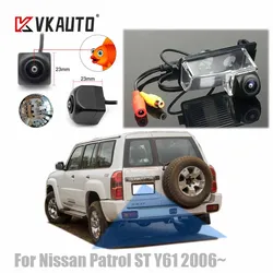 VKAUTO Fish Eye Rear View Camera For Nissan Patrol Y61 ST 3.0 2006~ 2017 CCD Night Vision HD Backup Reverse Parking Camera