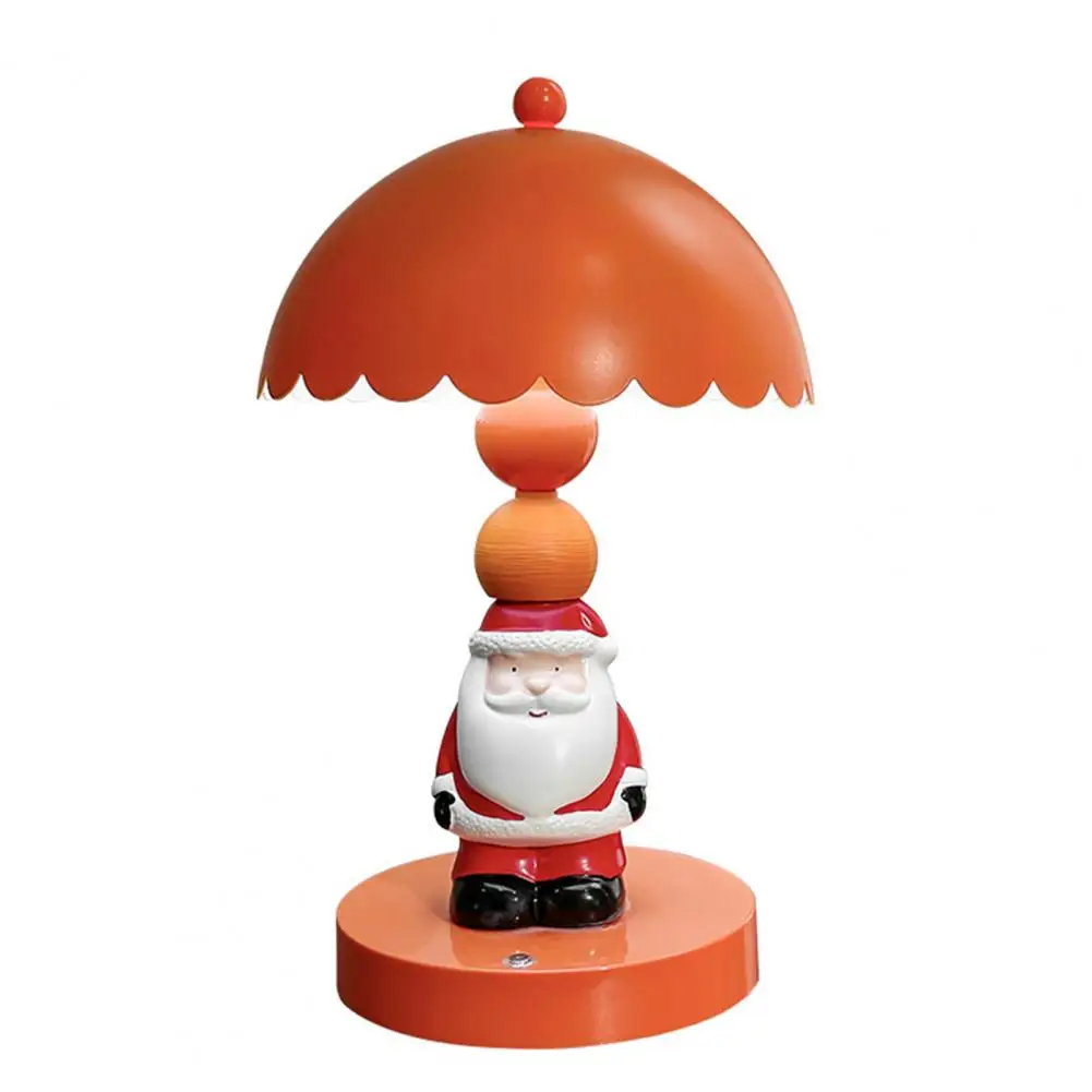 Usb Powered Night Light Festive Christmas Table Lamp Cartoon Night Light Set for Kids' Bedroom Decor Santa Snowman Usb for Safe