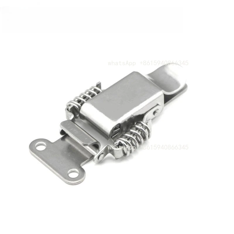 304 Stainless Steel Spring Latch C-1007 2007 7-1/2 Industrial Cabinet Toggle Latch Buckle