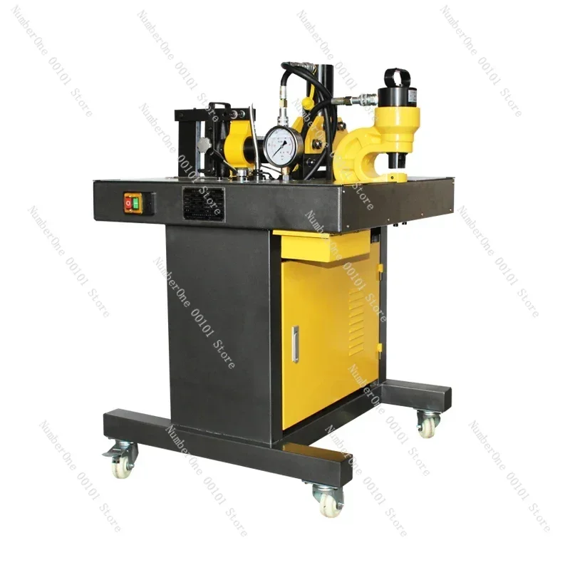 1PC 220V/110V DHY-200 Busbar Processing Machine For Punching,Bending,Cutting Function Three In One Busbar Processing Machine