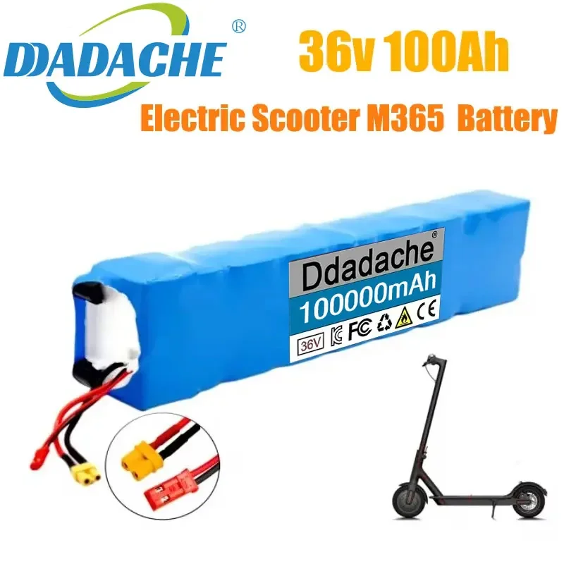 

New 10S3P 36V 100000mAh 36v Electric Scooter Battery Pack 18650 Lithium M365 Electric Scooter 36v Battery Scooter