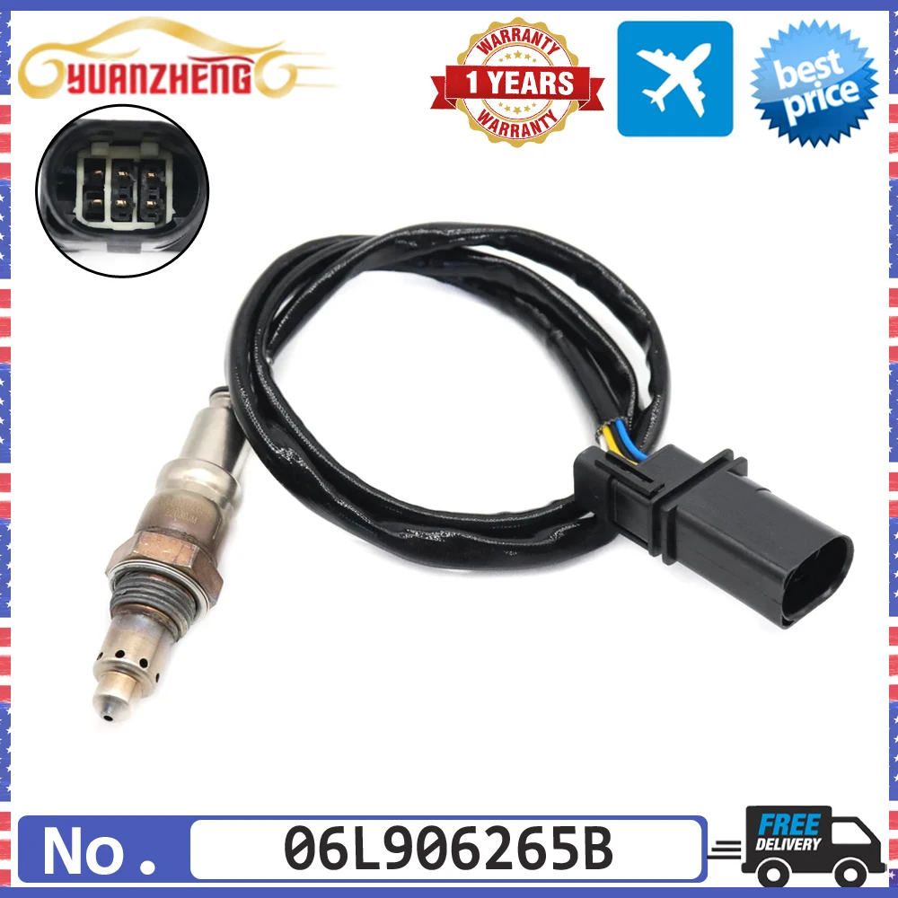 

NEW Air Fuel Ratio Lambda O2 Oxygen Sensor 06L906265B for Audi A4 A6 A7 Q5 2.0L 2019-2022