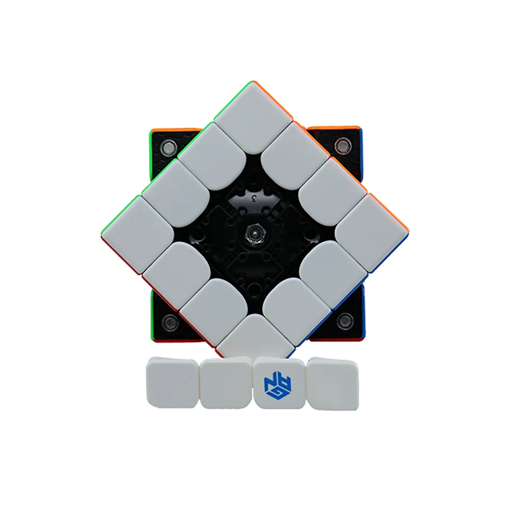 GAN Magnetic Magic Fidget Brinquedos para Ansiedade, Cubo de Velocidade GAN 460 M, Quebra-cabeça 4x4