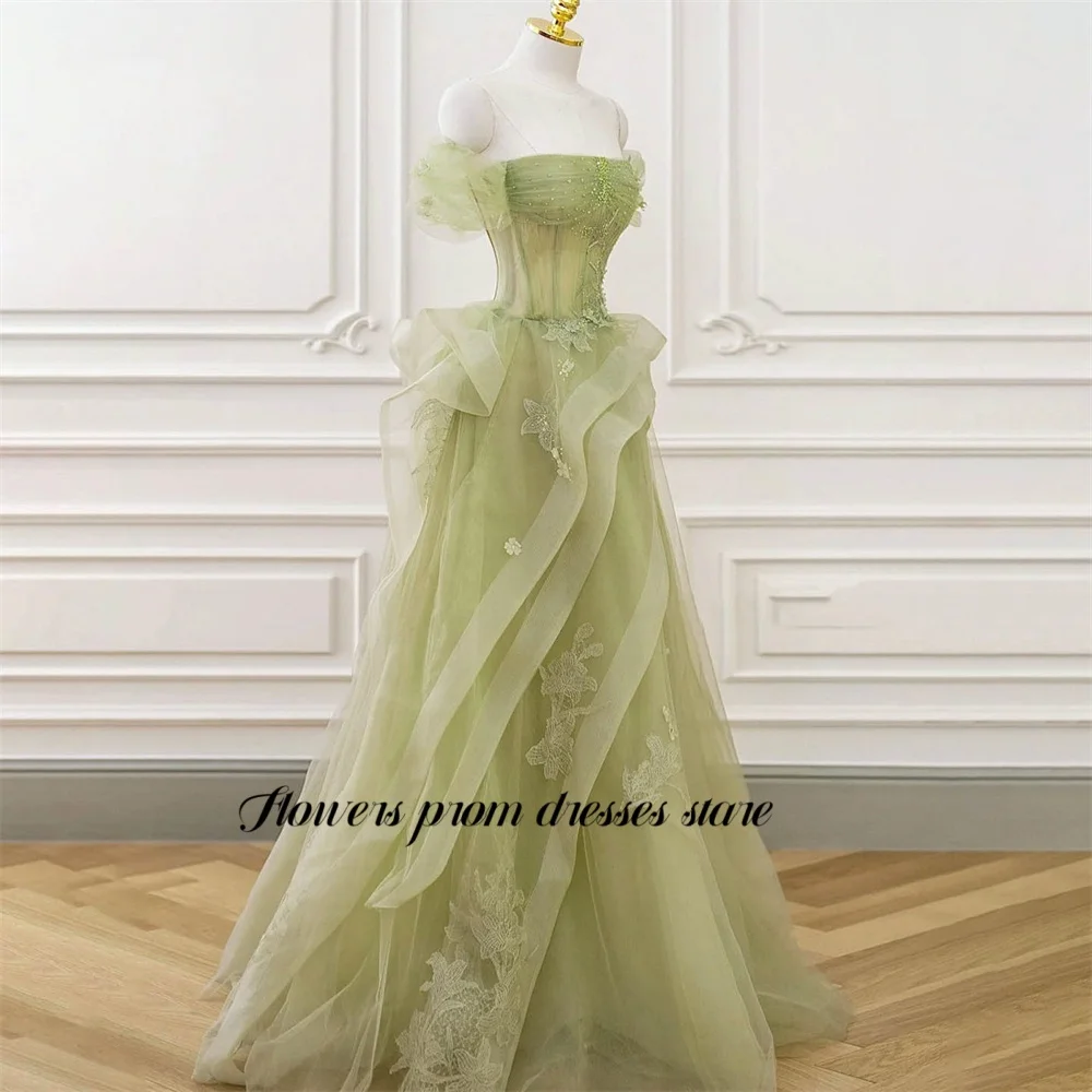 الزهور حفلة موسيقية قبالة الكتف فستان حفلات خط مساء اللباس مع زين مساء حزب ثوب طويل حفل زفاف ضيف اللباس مخصص