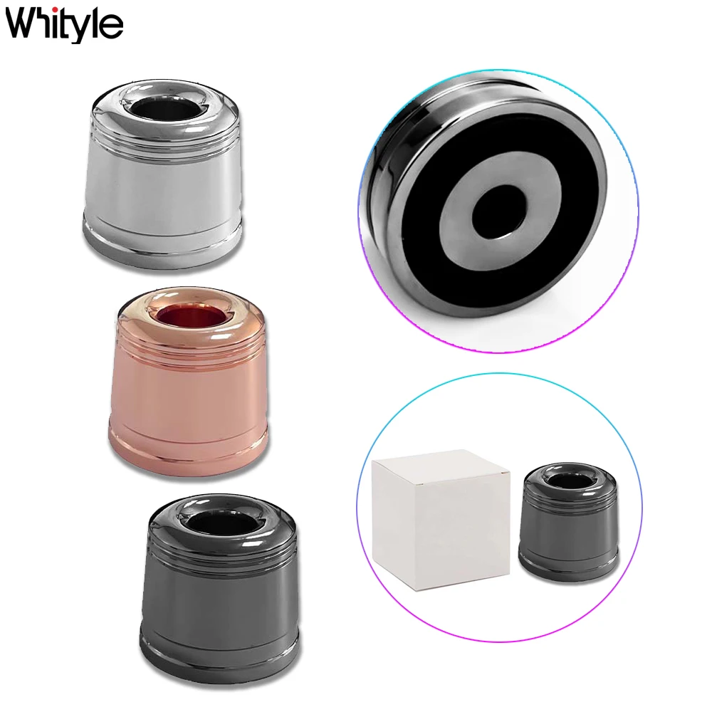 Whityle Z03 Diameter 15 MM General Adjustable Safety Razor Holder Stand Double Edge Blade Shave Stander Base with Anti Slip Ring