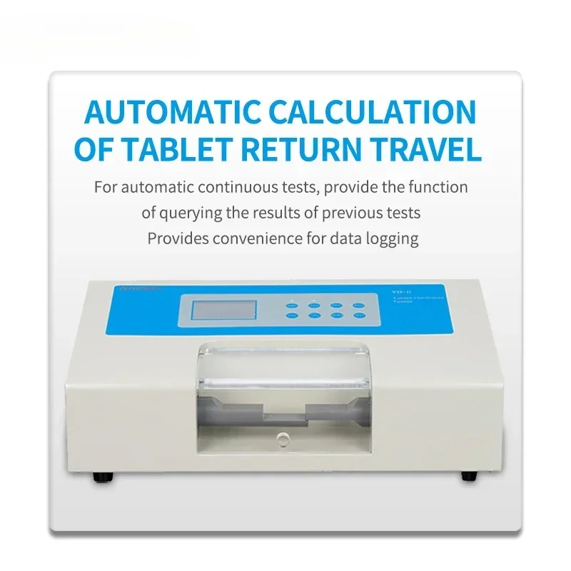 portable automated manual pharmaceutical pill tablet hardness tester for tablet