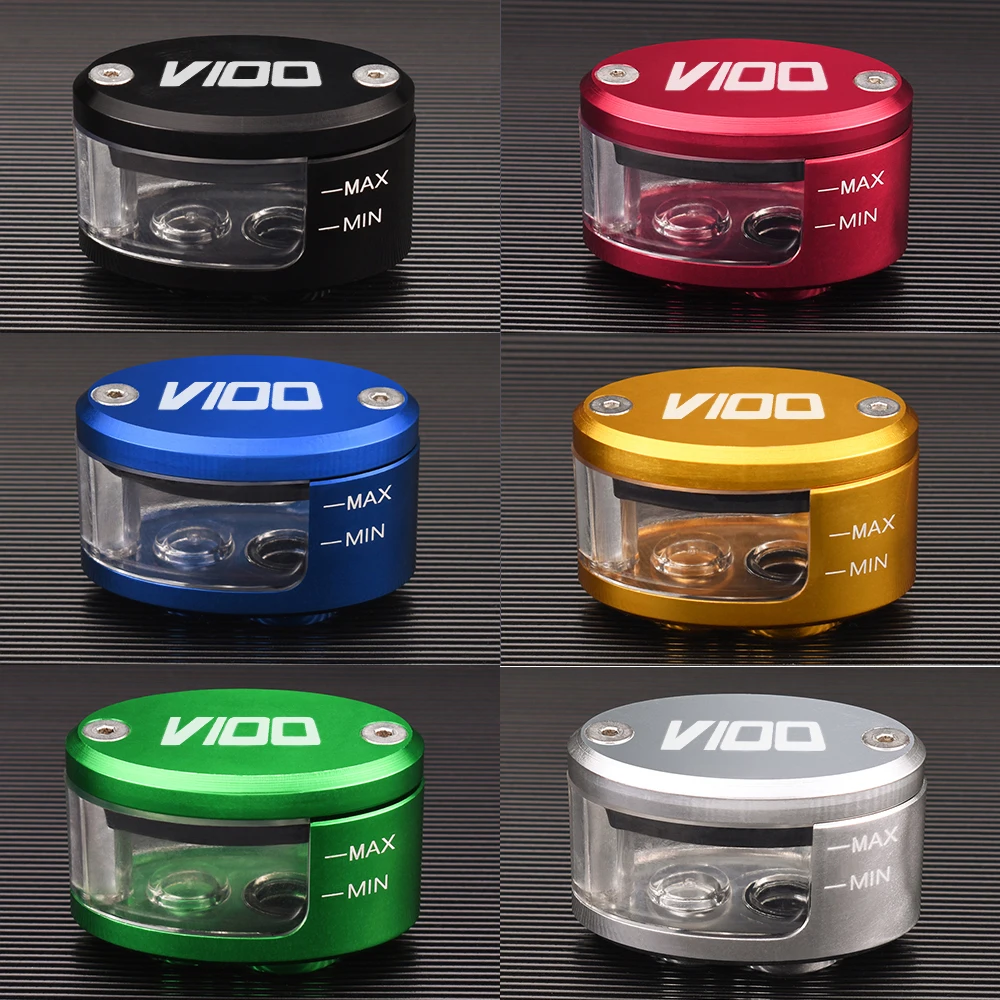 Motorcycle Motorbike Brake Clutch Tank Cylinder Fluid Oil Reservoir Cup Accessories For Moto Guzzi V100 V 100