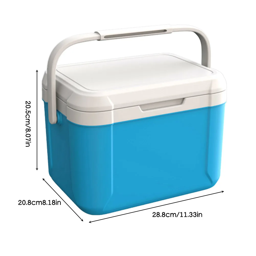 5.5L Cooler Box Portable Thermal Incubator Refrigerator Car Ice Chest Picnic Lunch Box Outdoor BBQ Camping Fishing Ice Case Box view 6