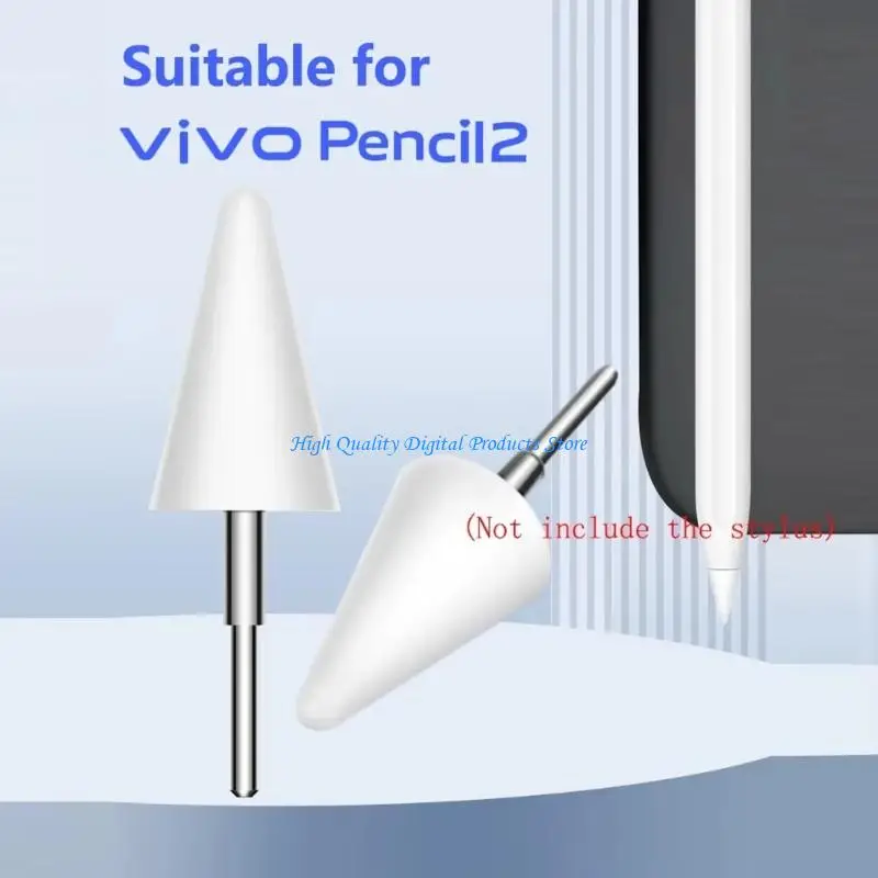 U2JEタブレットスタイラスレスポンシブチップペンシル2番目の世代のデジタルアートのためのロングニブ