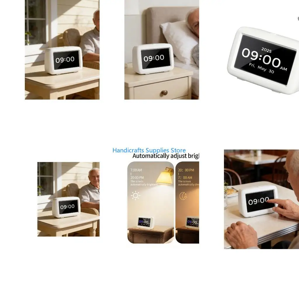 R1WA 4.3 Unit Electronic Clock Offering 8 Screen differences And Automatic Night Dimming For developed Users