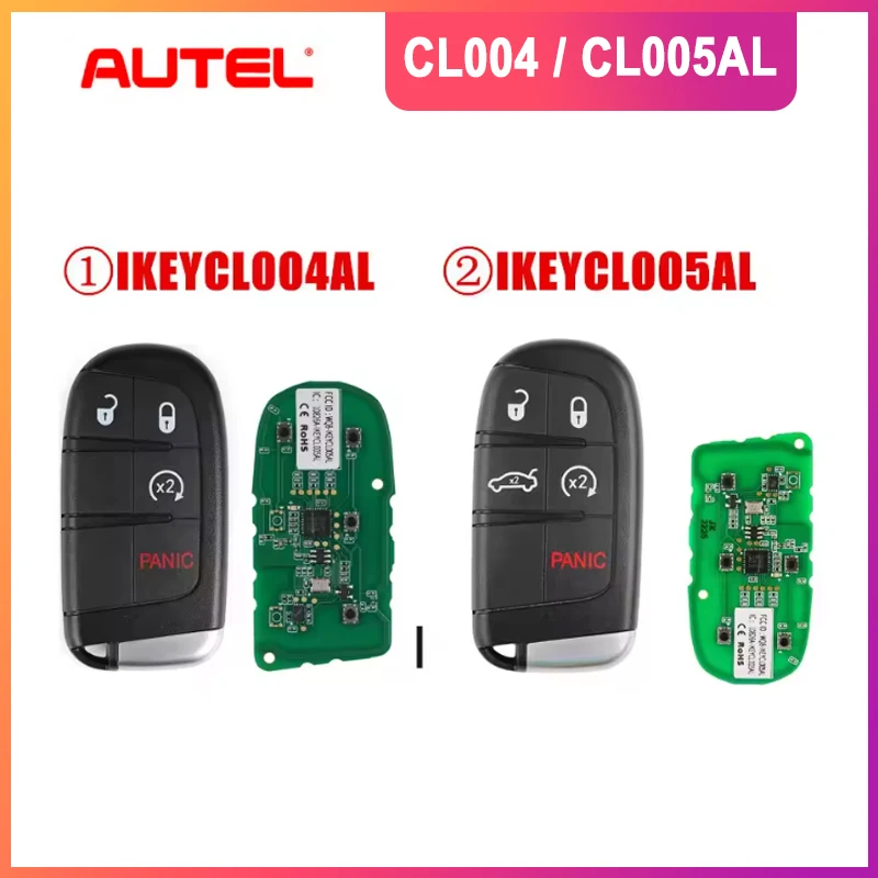 

MAGICKEY AUTEL IKEYCL004AL IKEYCL005AL CL004AL CL005AL Universal Smart Remote Key for KM100/IM508/IM608
