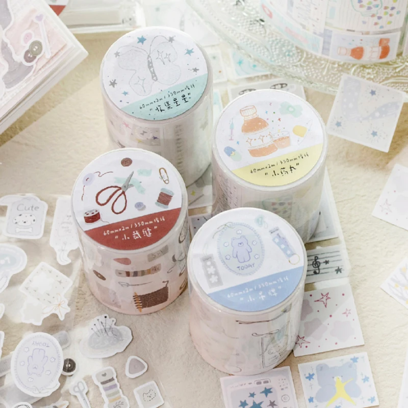 4-volumes-colecao-de-cadernos-basicos-de-corte-e-vinco-star-materiais-base-para-decoracao-diy-fita-scrapbook-diy-bloco-de-notas