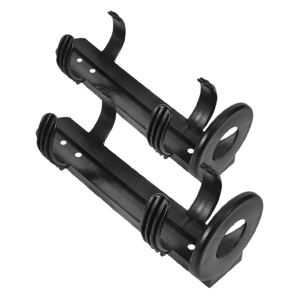 

2pcs Fire Bracket Car Trunk Fire Extinguisher Wall Holders Mount Durable Plastic Holder Vehicle Kitchen Truck Marine Wall Floor