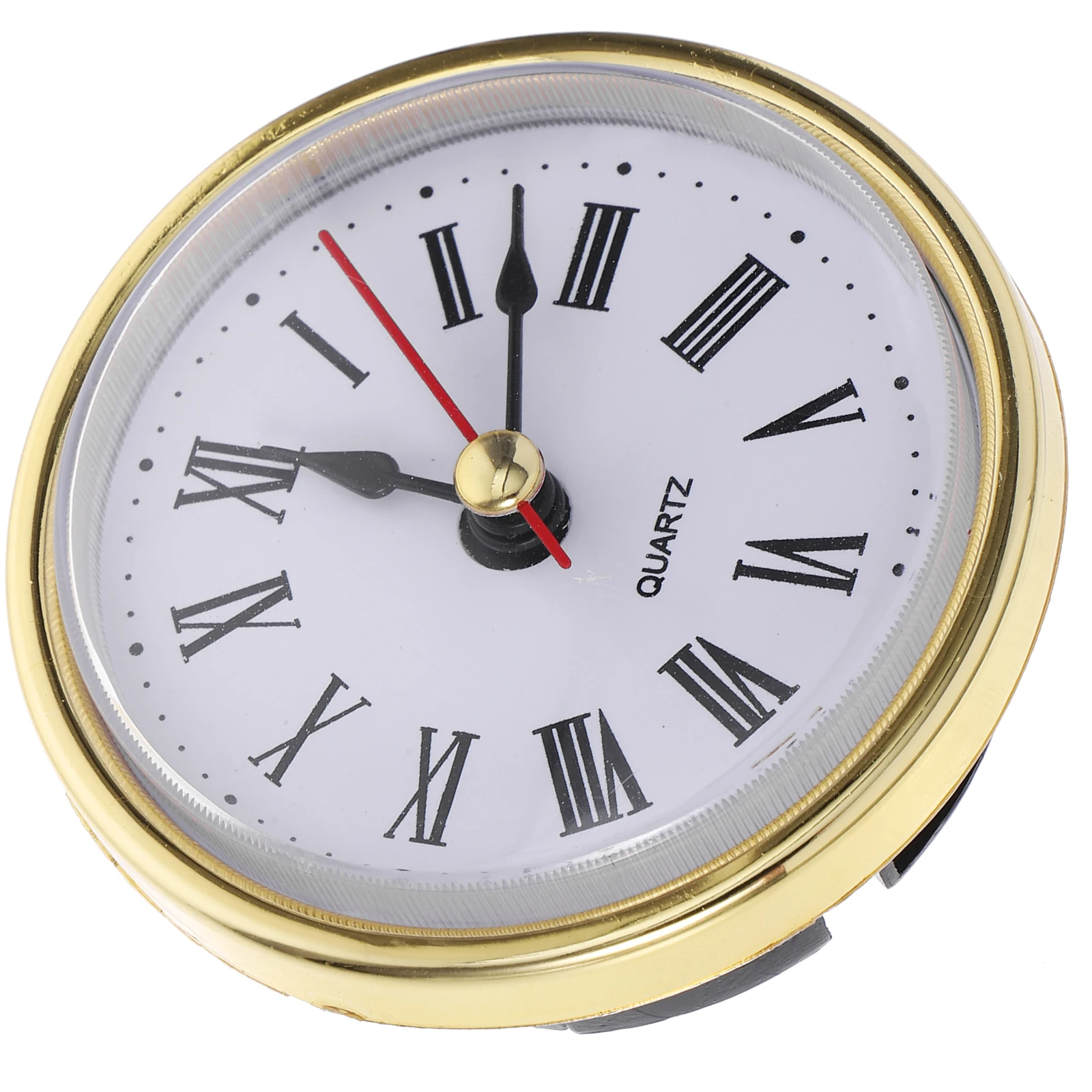 

M2188 65MM Clock Head Insert DIY Parts Roman Numeral Golden Vintage Home Decor Craft Supply Clock Movement Inlaid