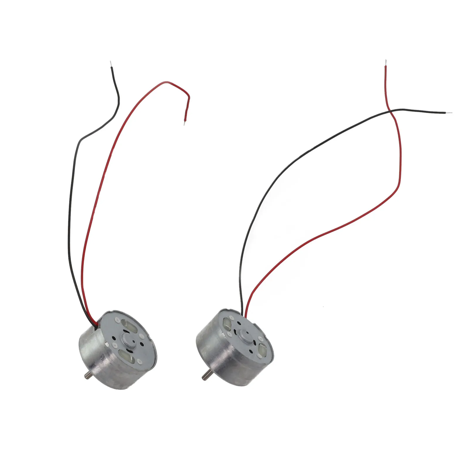 Set of 2 Hanging Neck Fan Motors 300 Motor Suitable for DIY Projects Operates Smoothly with Voltage Range 1 5 6V