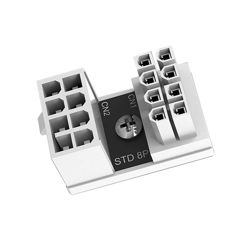 ATX 8 Pin Female To 8 Pin Male Cables Management Ports Replacement Graphics Card Adapter Computer Parts for Desktop GPU
