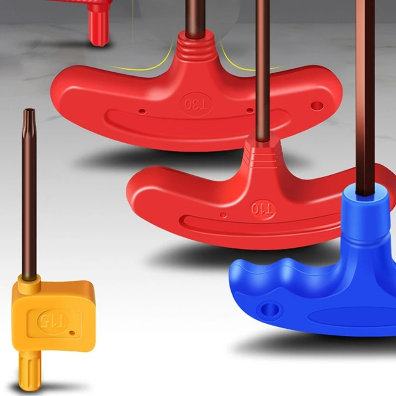 ไขควงรูปธงประแจกุญแจไขควง Torx พร้อมซ่อมสกรูไดร์เวอร์ประแจประแจ Torx สกรู Dropshipping