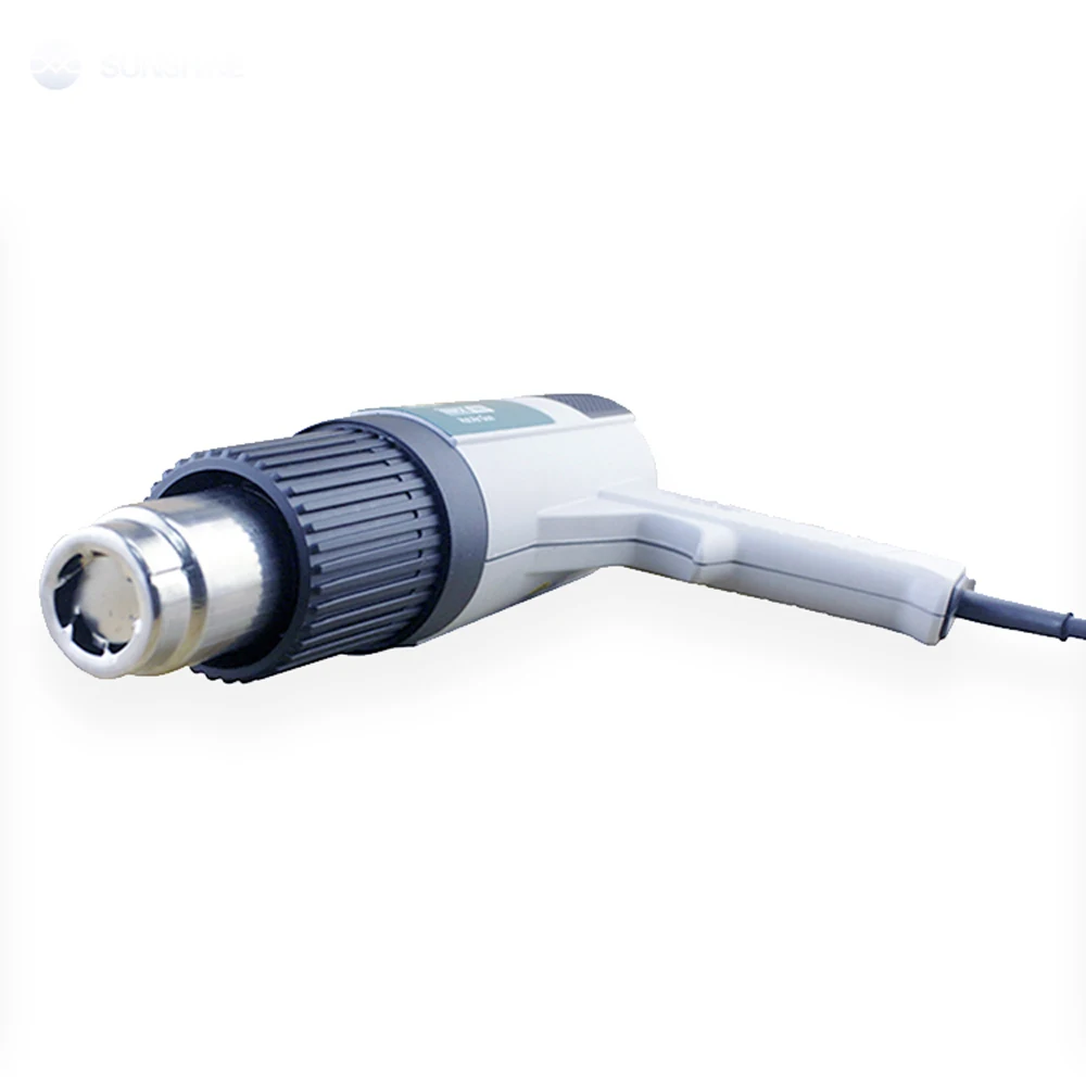 Hot Air Gun QUICK 885 Heat Gun LCD Display 3-speed Adjustable for Automotive Film PCB Soldering Dismantling Repair Tool