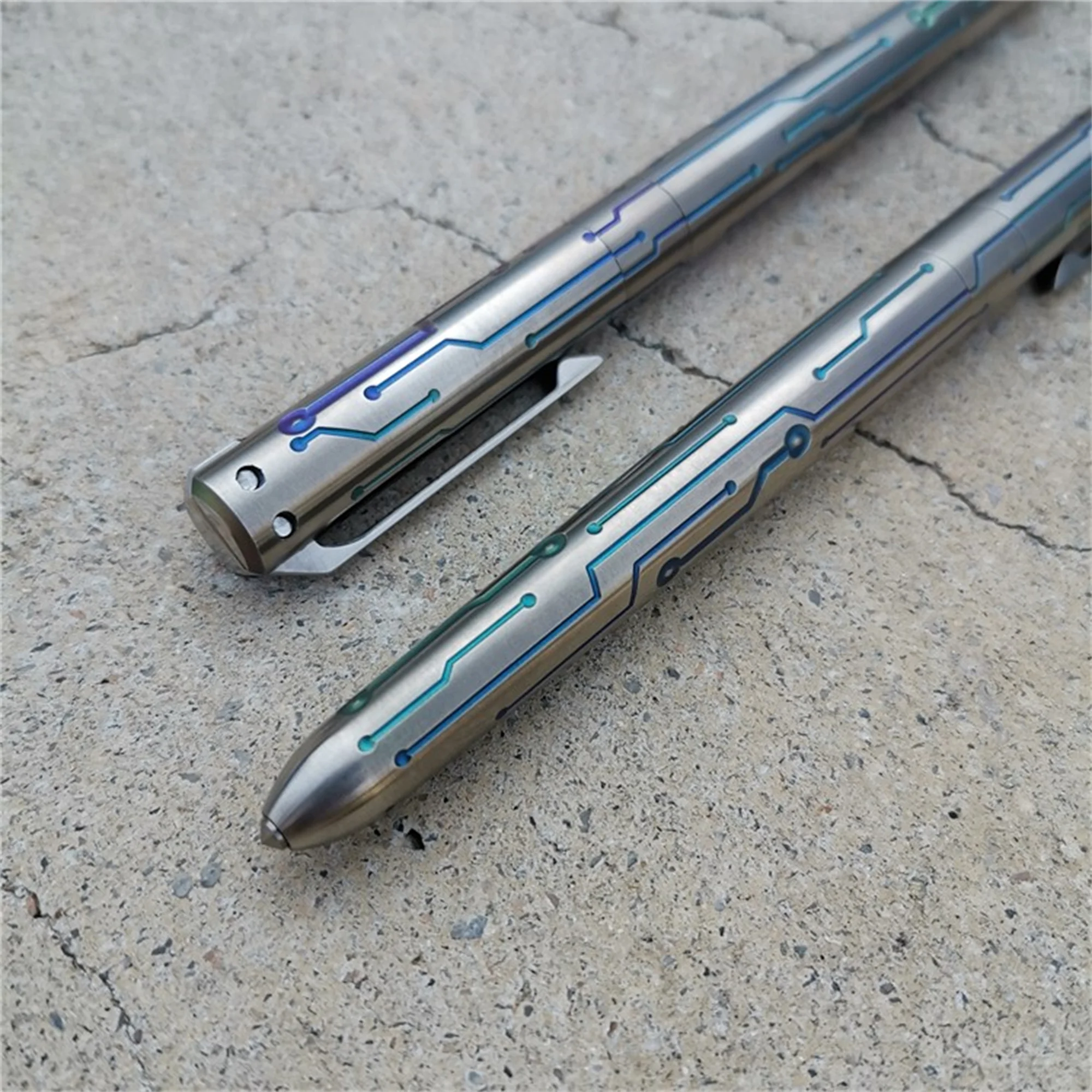 Titanium alloy Signature Pen Tactical Pen with Tungsten steel Head EDC Window Breaker  Outdoor Mutifunction Tool