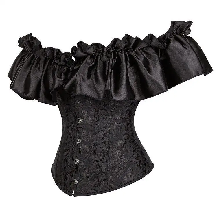 Dark Style Y2K Halloween Wear Elegant Delicate Top Sweet Slim Short Sleeves
