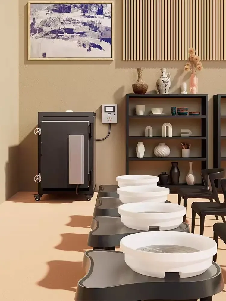 

Electric Klin Furnace for Sintering Ceramic and Pottery Arts Heating Equipment for Home and Workshop Use Laboratory Equipment