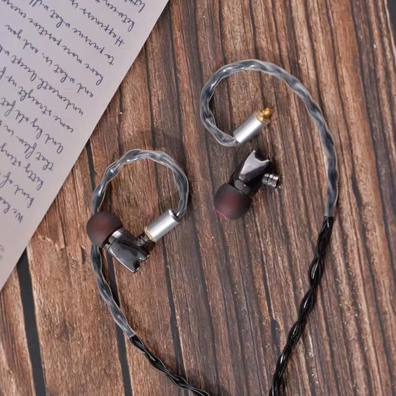 XSL IE800 سماعة أذن حمى Hifi داخل الأذن سماعة رأس جهير ثقيلة MMCX قابس الهاتف المحمول الكمبيوتر سماعة رأس عامة ieI800s IE900