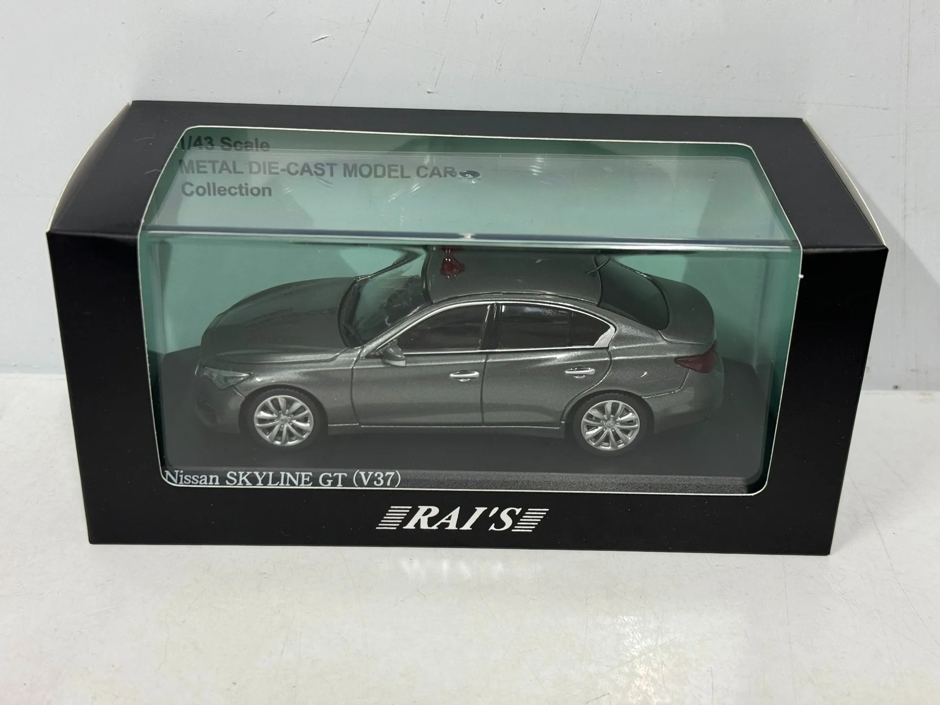 

Литой под давлением Rais в масштабе 1/43 Skyline V37 GT, полицейская машина, модель автомобиля из сплава, Коллекционная игрушка, подарок, сувенир, украшение для дисплея
