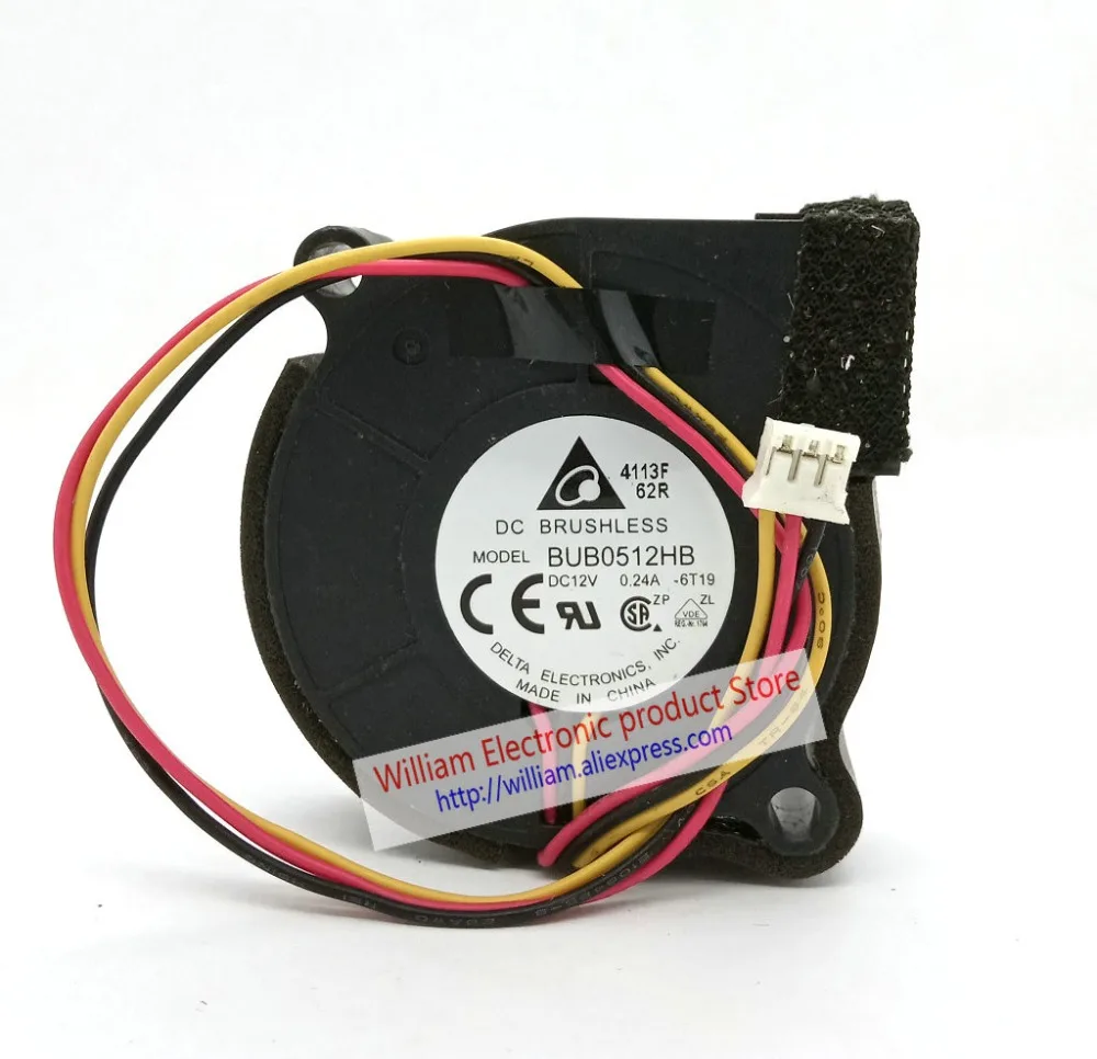 

The Cooling Fan for Projector BUB0512HB DC12V 0.24A 50*15MM 3Lines