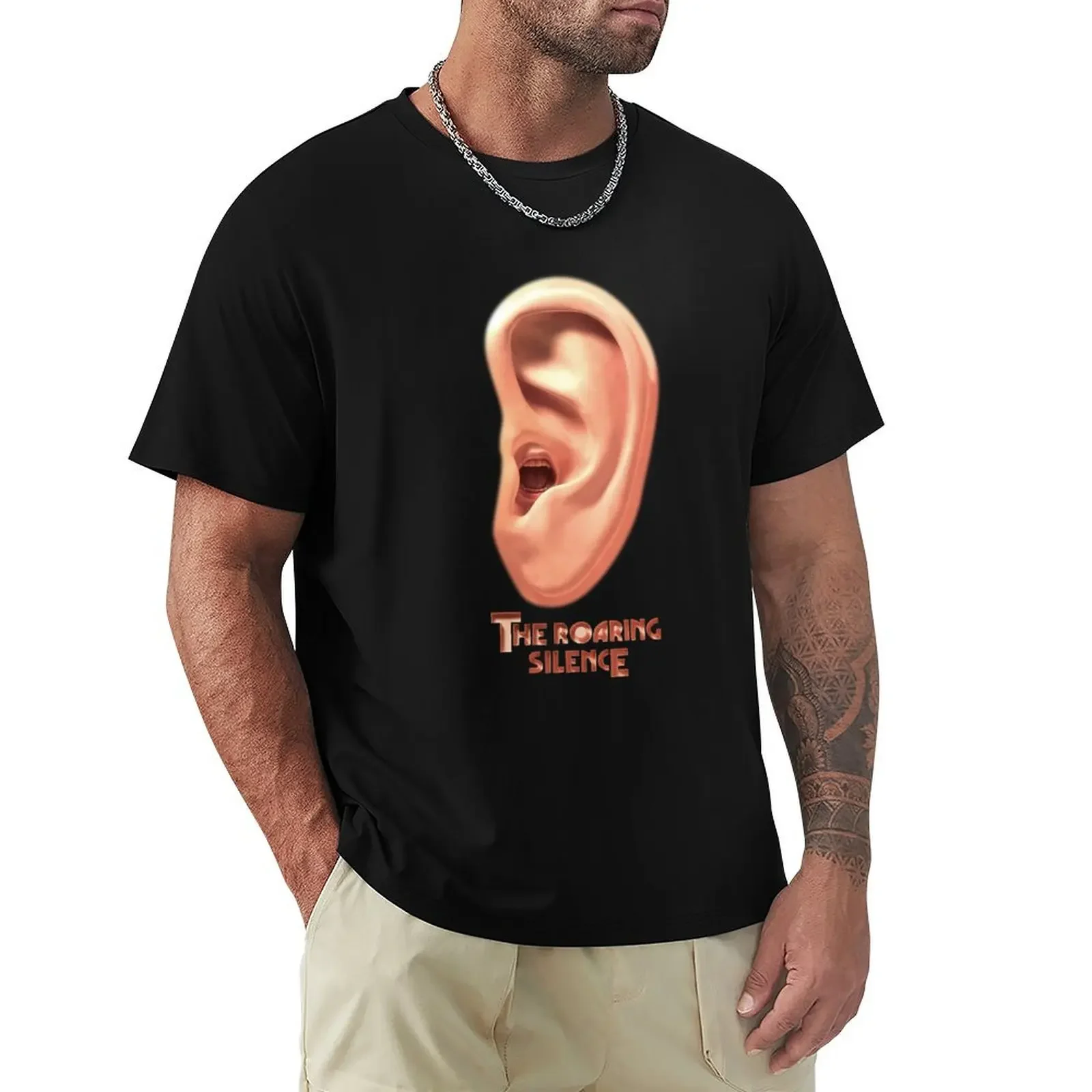 

Manfred Manns Earth Band The Roaring Silence Official T-shirt funnys quick drying boys whites customs men clothes