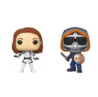 Funko Marvel The Avengers Black widow 604# Taskmaster 605# 10cm pvc Collection Action Figure Toys Model Dolls Gifts for Kids