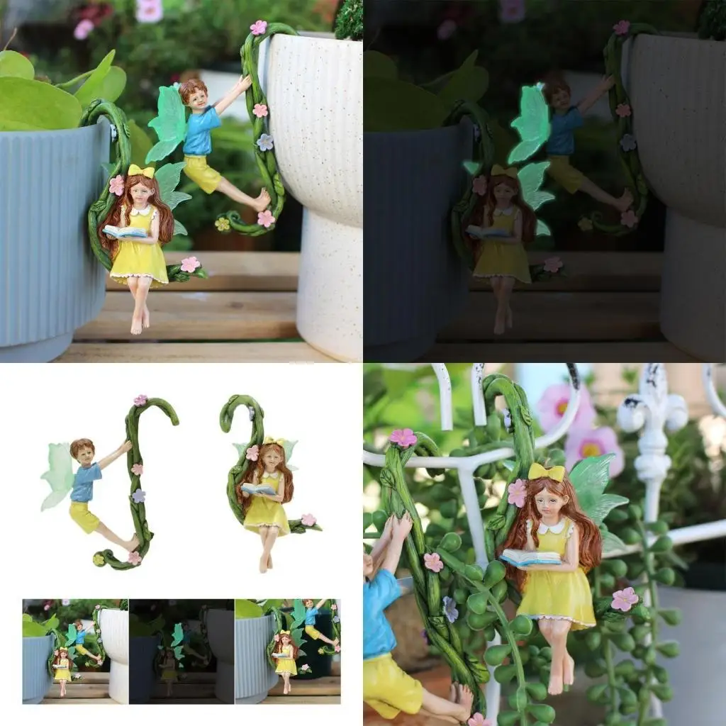 

Набор из 2 подвесных украшений из смолы с виноградной лозой, предназначенных для улучшения атмосферы в помещении и на открытом