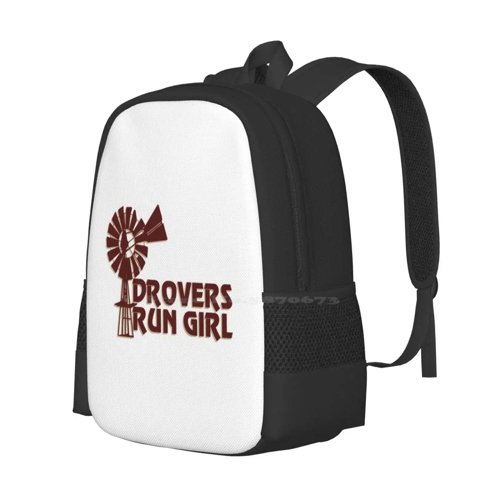 Drovers Run Girl Teen College Student Backpack Pattern Design Bags Mcleods Daughters Drovers Run Tv Show Inspired By