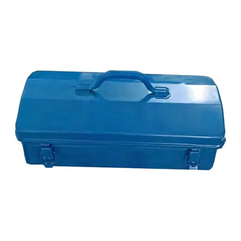 Custom Size Metal Multi-Function Toolbox Thickened Handheld Storage Box for Auto and Home Repair Single Layer Hardware Tools