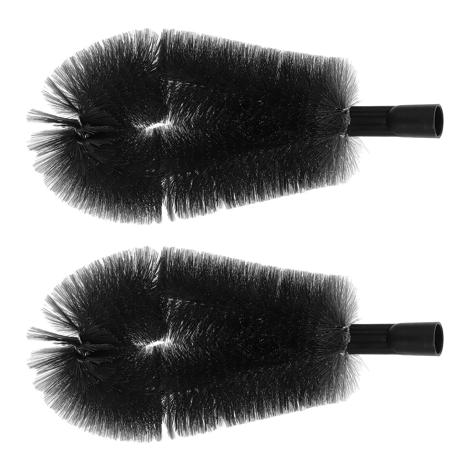 

2PCS Pipe Brush Head 24mm Gutter Cleaner Broom Dust Removal Leaf Unclogging PP Nylon Stainless Steel Residential