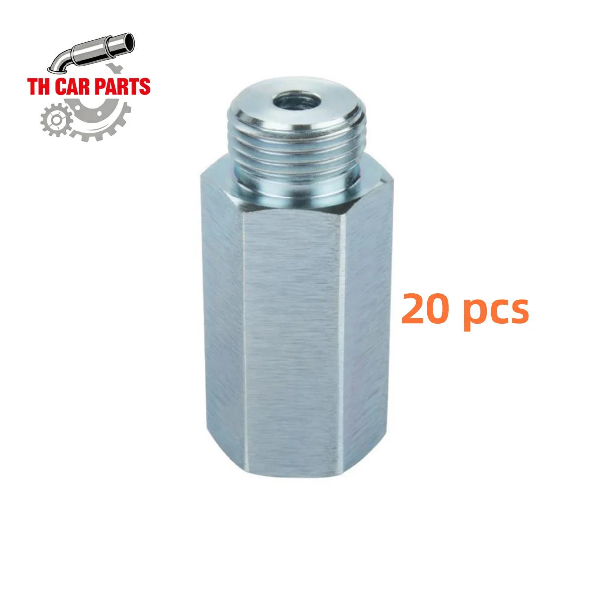20 pcs CEL Fix Check Engine Light Eliminator O2 Oxygen Sensor Adapter Extender Spacer M18X1.5 50mm