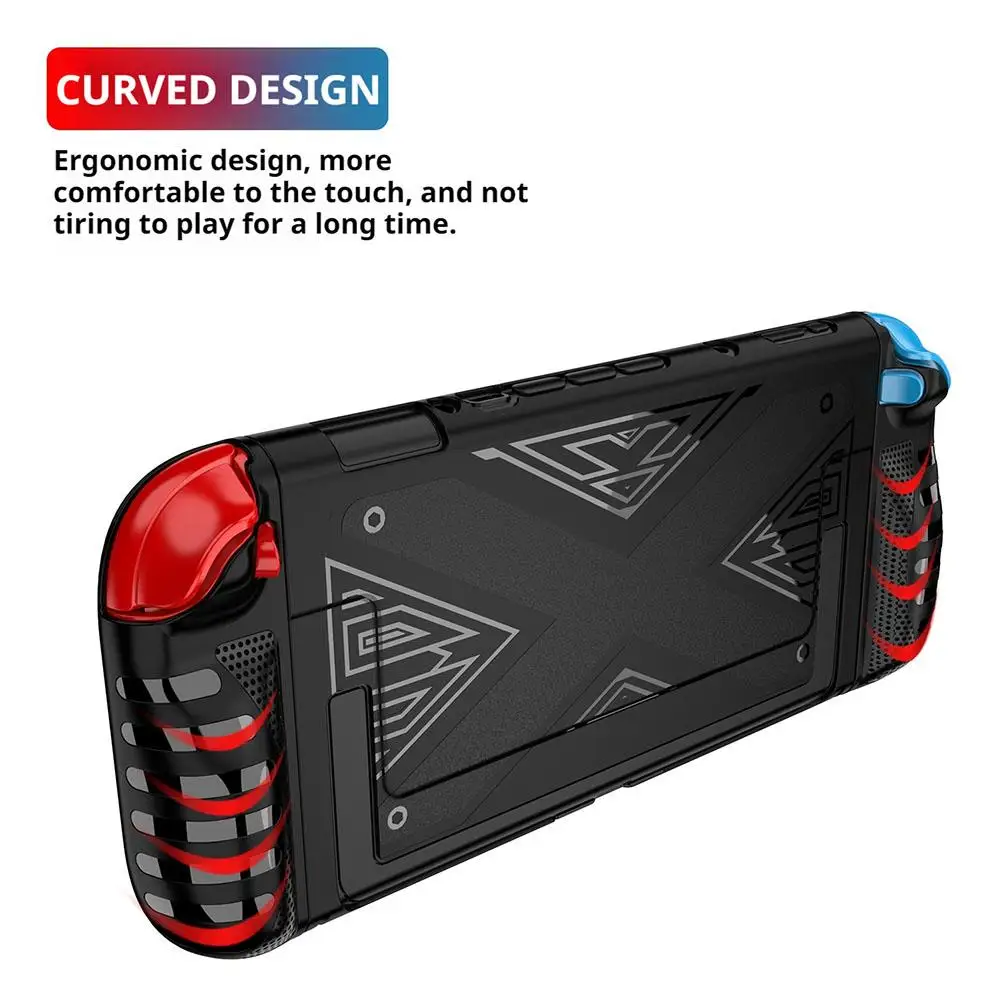 For Nintendo 2 (2025) NS2 360 degree front back TPU Cover PC Case Protective Shockproof Grip Handle Skin Shell Ergon L3Q9