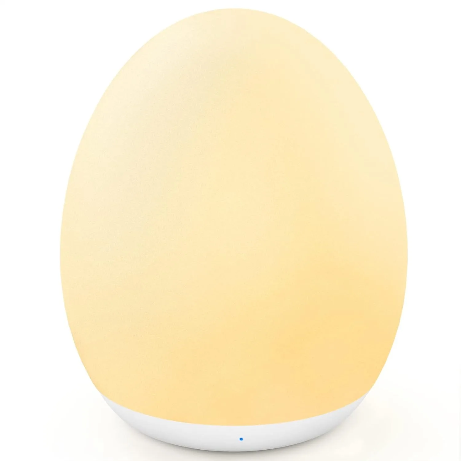 

Night Light for Kids, Baby Egg Light for Nursery, 7 Colors Changing & Stepless Dimming, Soft Silicone Touch Lamp with 1 Hour