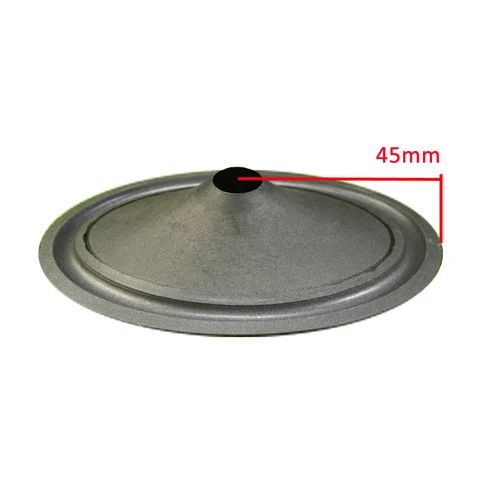 Imagen 2 del producto Cono de papel para altavoz ovalado de 6 pulgadas x 9 pulgadas (230mm x 160mm x 25,5mm) 45mm de altura con borde de espuma de lino dentro de cono de papel para woofer